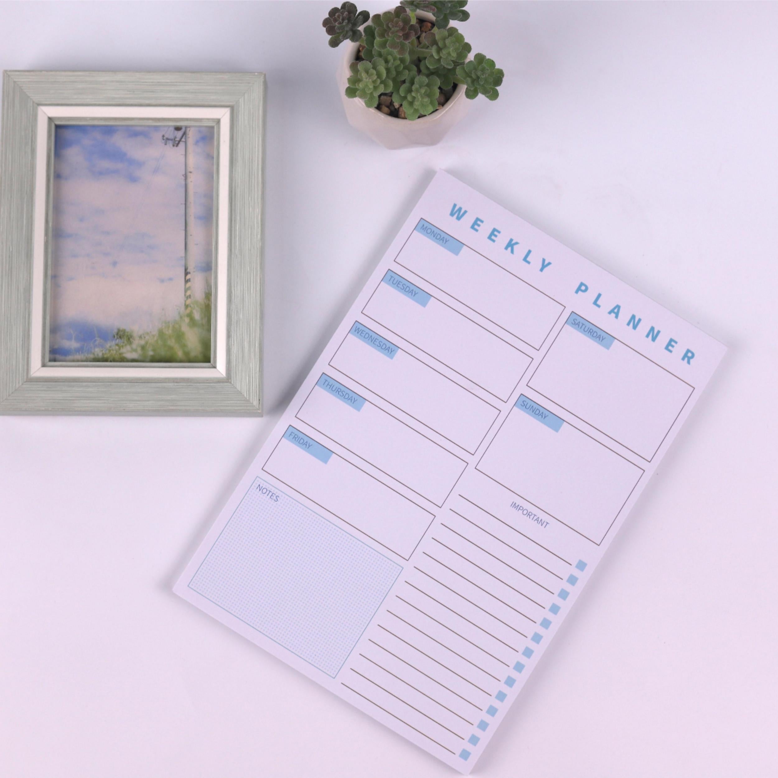 Weekly Plan Memo Book - Magnetic Attraction Design