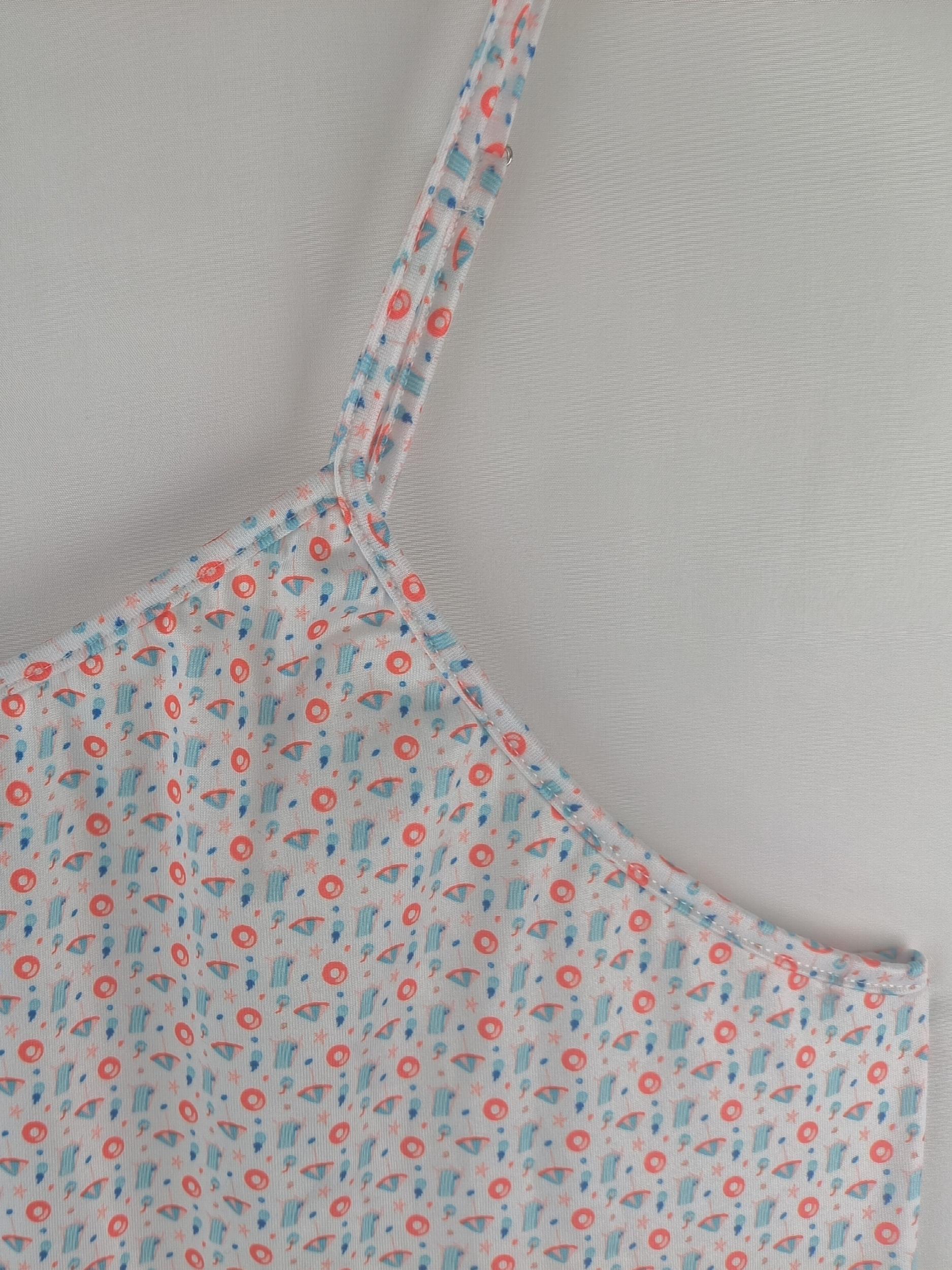  Ditsy Floral Print Cami Sleep Dress