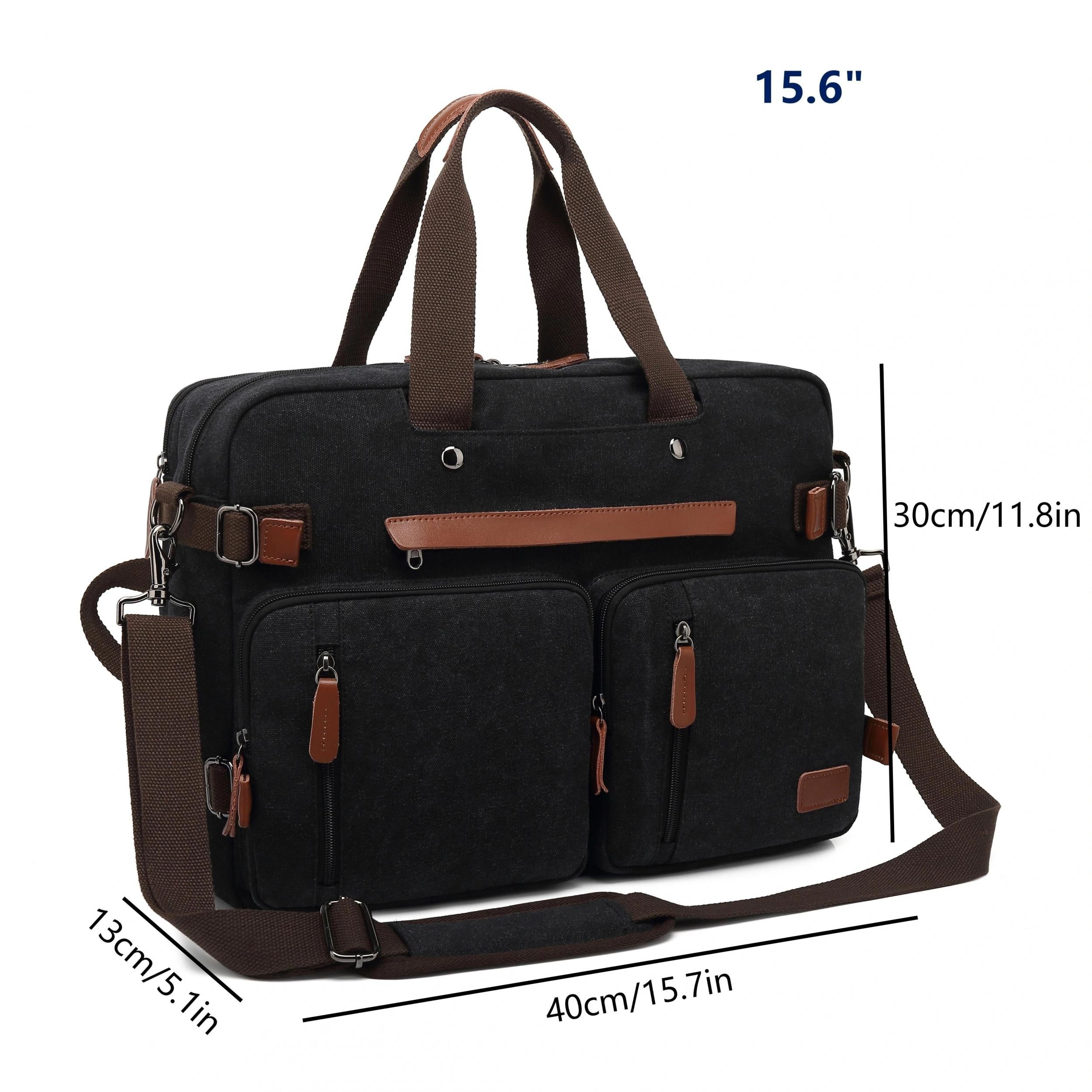 Convertible Laptop Bag Messenger Bag Shoulder Bag