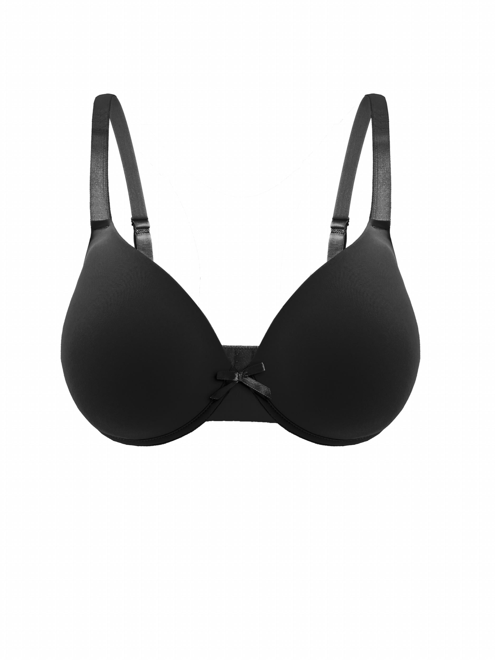  Bra Lace Bow Front Padded Full Cover Bralette