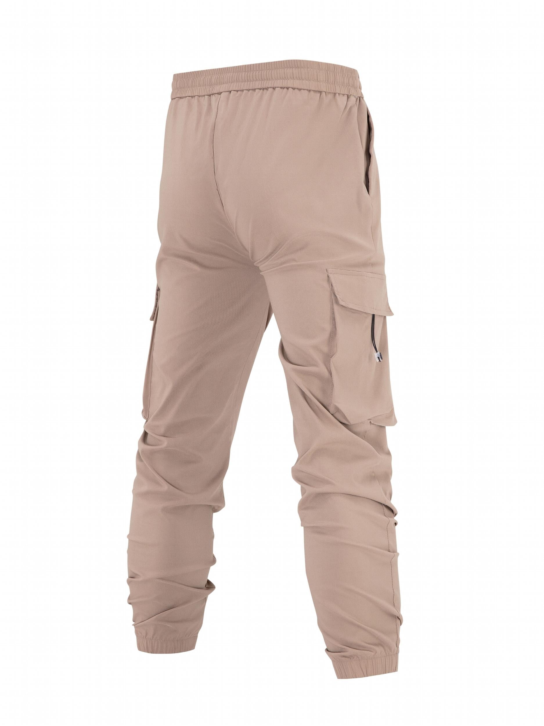 Med Corps Flap Pocket Cargo Pants Men's Drawstring Joggers