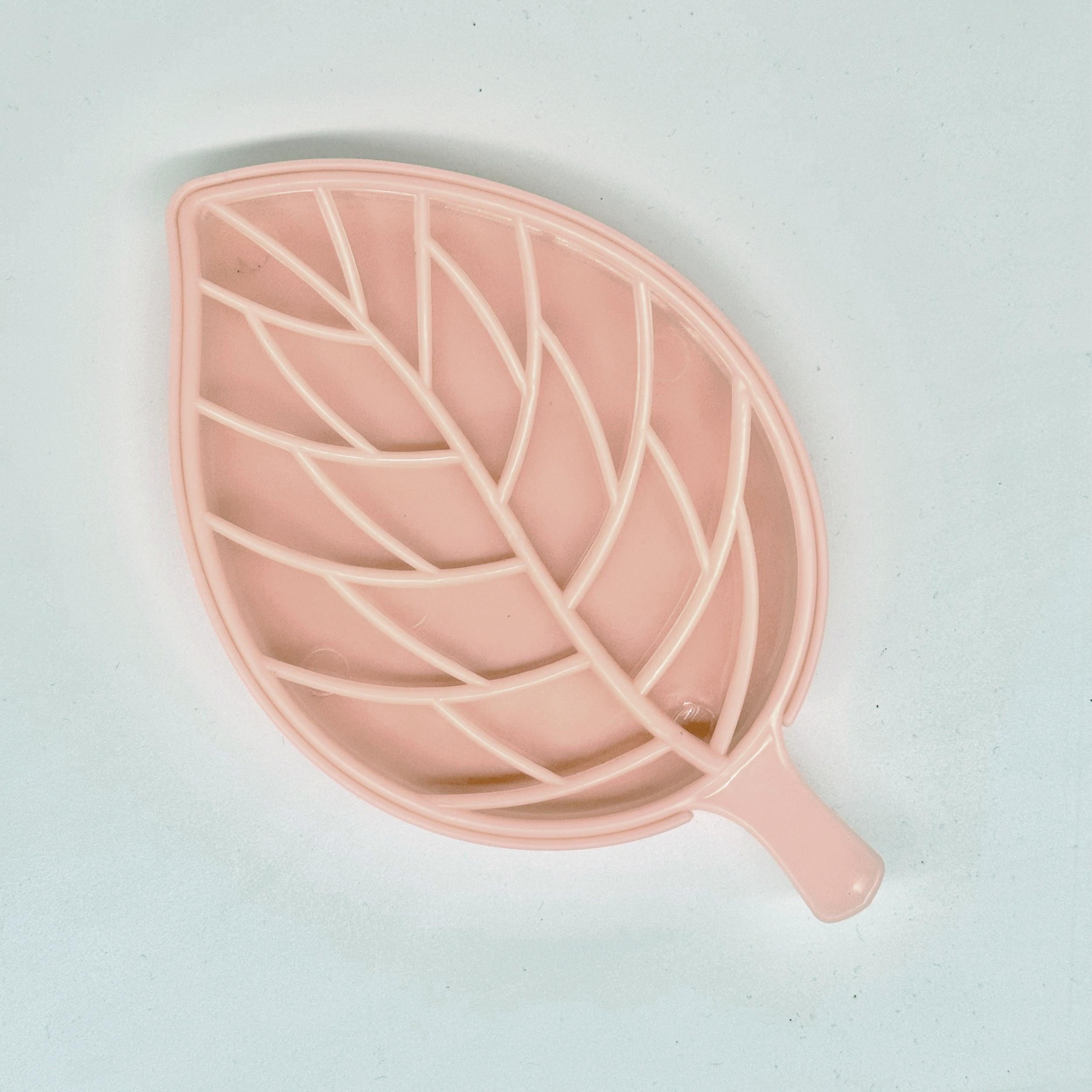 Double Layer Leaf Drainage Soap Box Laundry Soap Rack and Bathroom Accessory