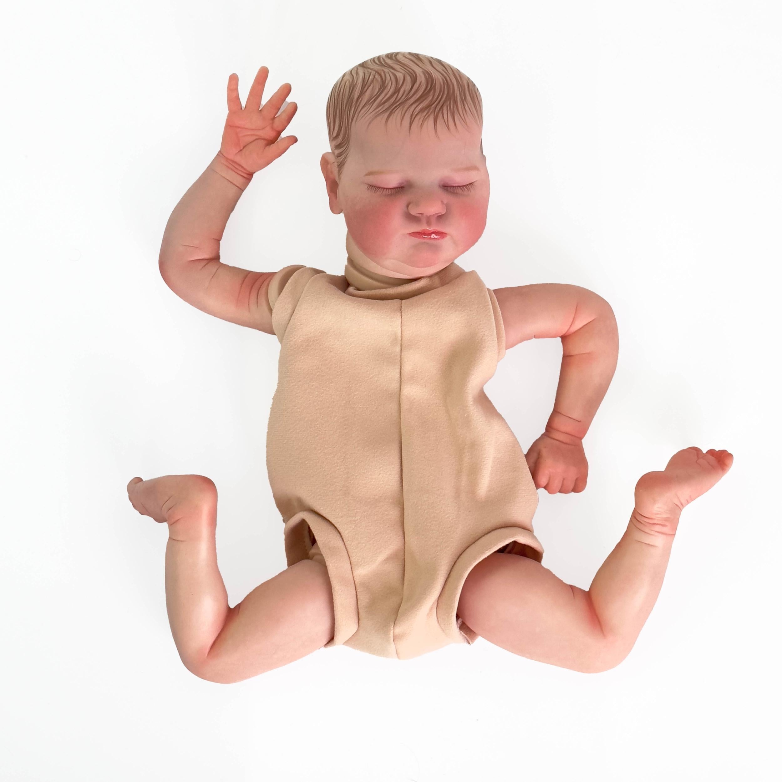19 Inch Finished Sleeping Doll DIY Kit