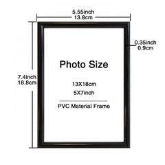 Sweet Moment Photo Frame - Elegant White Picture Frame for Home Decor