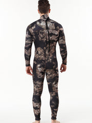 3mm Men's Skinny Fit Tie Dye Long Sleeve Diving Suit