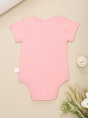 Baby I Love MOM&DAD Romper Short Sleeve Cotton Bodysuit