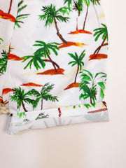 Boys Casual Coconut Trees Shorts for Vacation