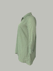  Polka Dot Long Sleeve Blouse