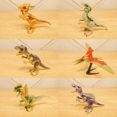 12pcs Dinosaur Building Blocks Egg Toys Assembling Models Birthday Prizes