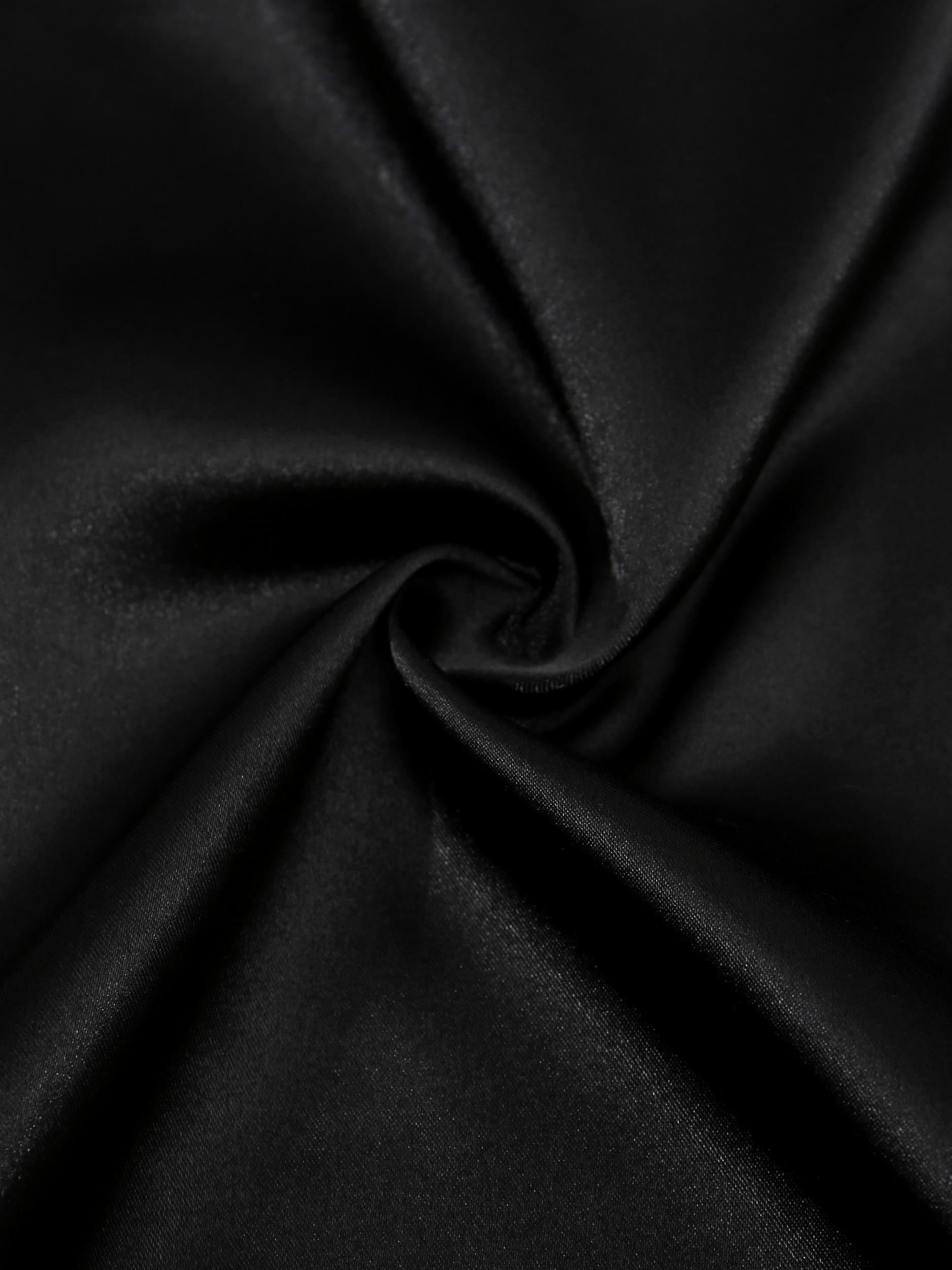  Satin Trim Short Sleeve Sleep Dress