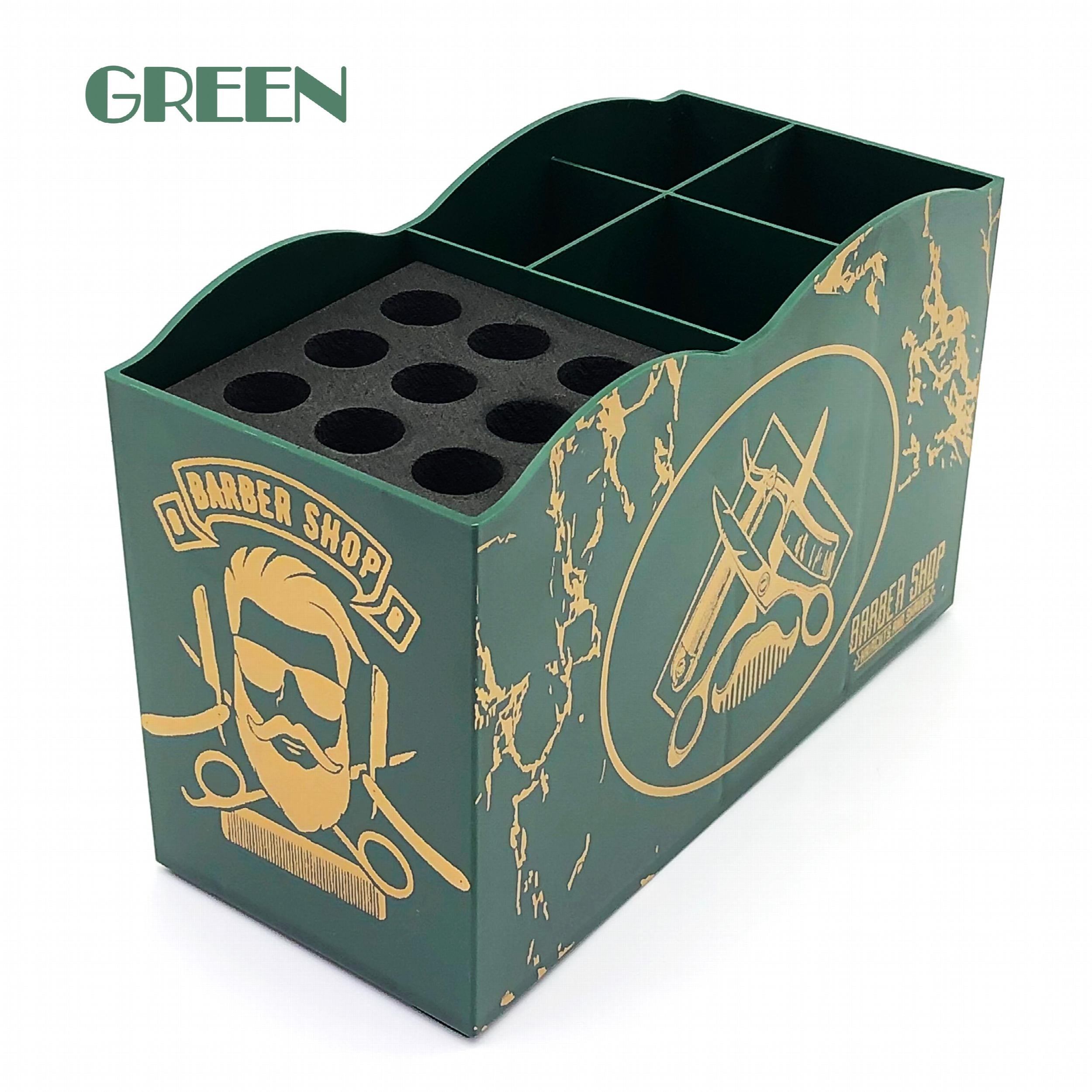 Barber Scissors Holder Box Professional Salon Hairdressing Scissors Rack