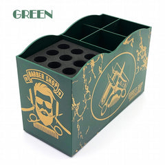 Barber Scissors Holder Box Professional Salon Hairdressing Scissors Rack