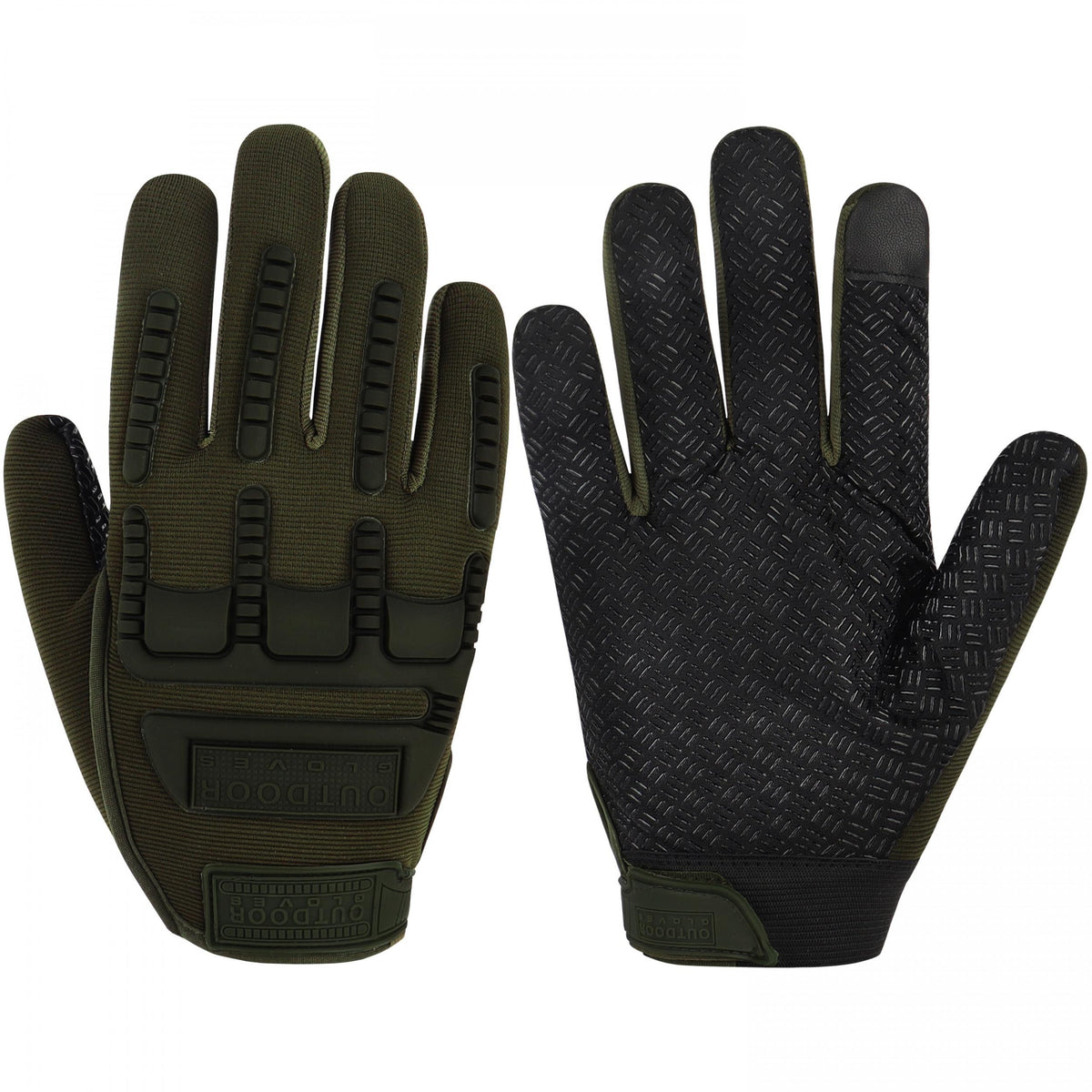 Durable Anti Slip Hard Knuckle Shooting Gloves for Men and Women