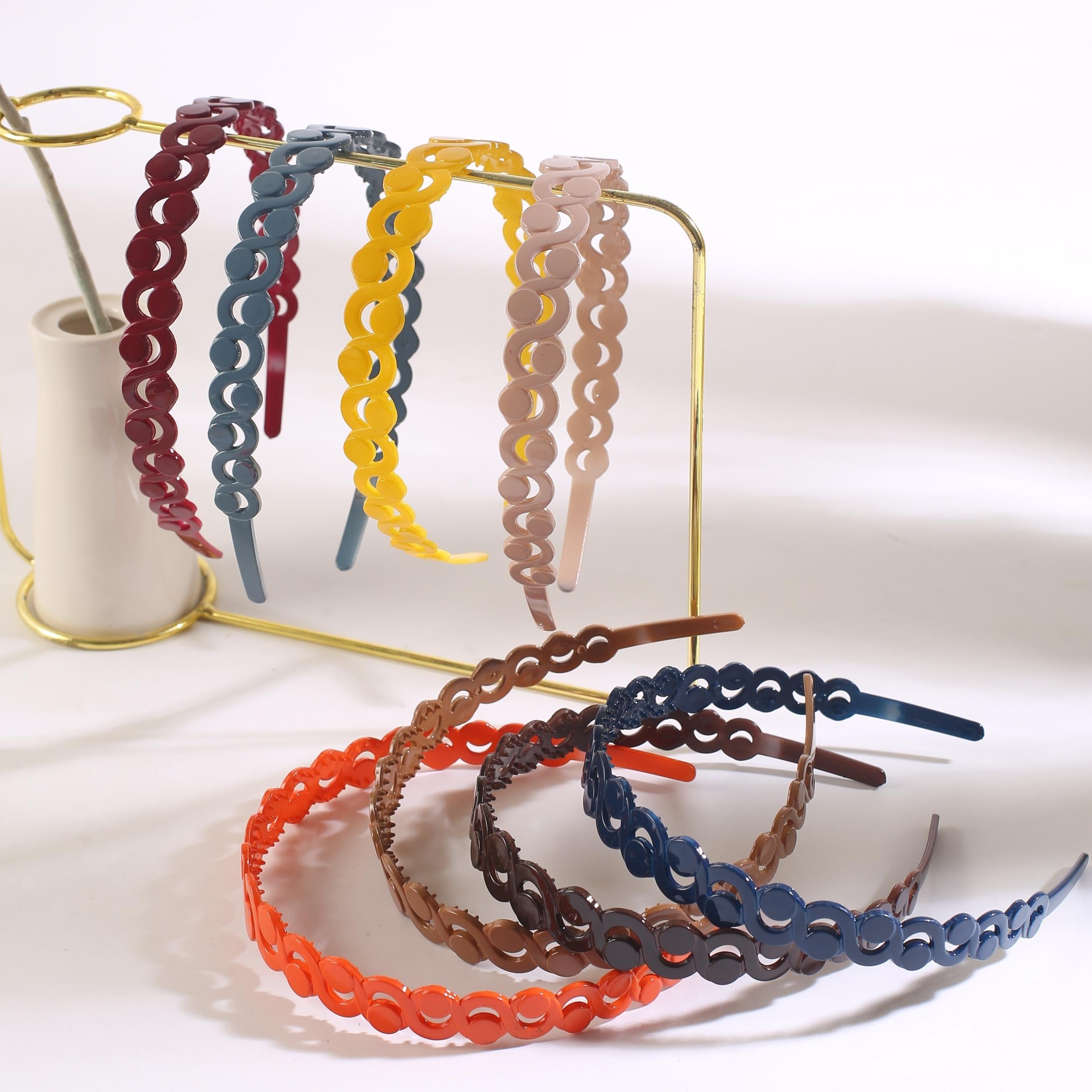 Colorful Hair Accessories Hair Hoops for Washing Face Spa Women's Head Hoops