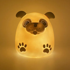 Children's Dog LED Night Light for Bedside, Bedroom Sleep Light