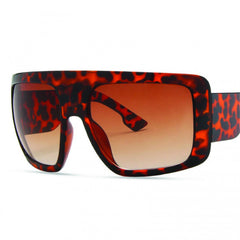 Y2K Square Sunglasses Gradient Shield UV400
