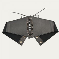 Women Corset Belt Wide Elastic Tie Belt For Dress