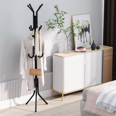 Clothes Hanging Storage Rack for Hats Coats Bags Scarves