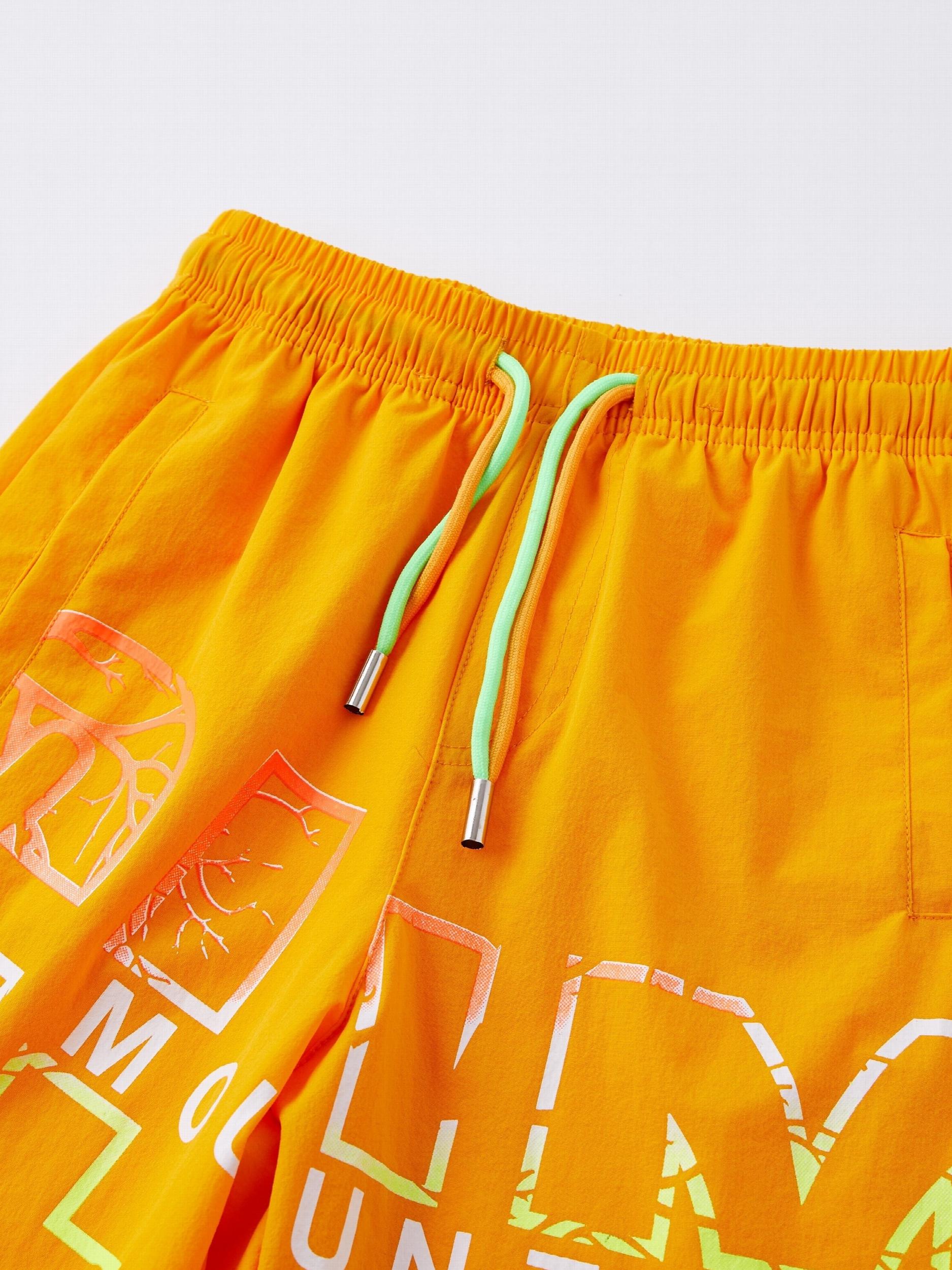 Boys Beach Shorts Quick Dry Drawstring Seaside Shorts