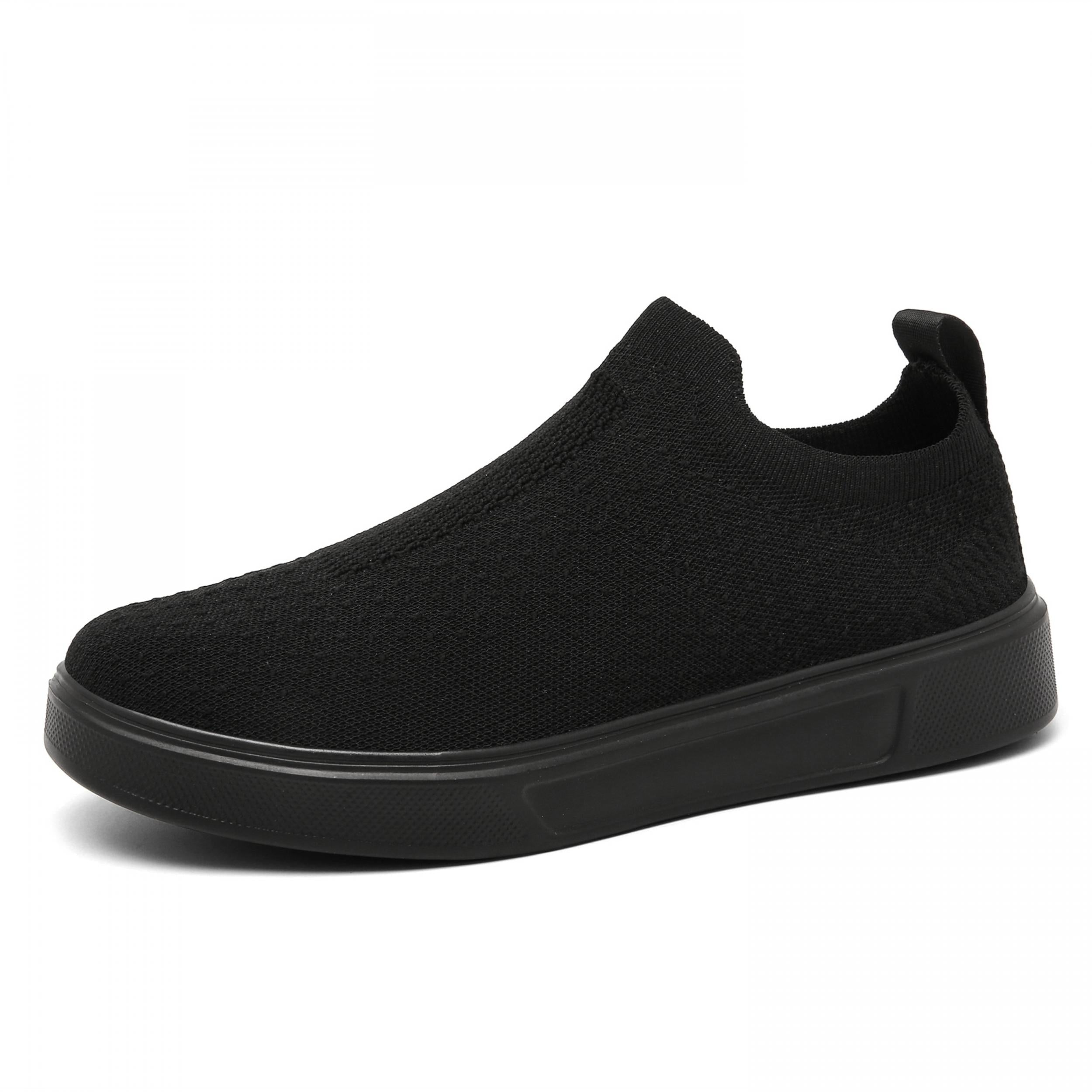 Solid Mesh Lightweight Woven Shoes Breathable Non Slip Running Shoes