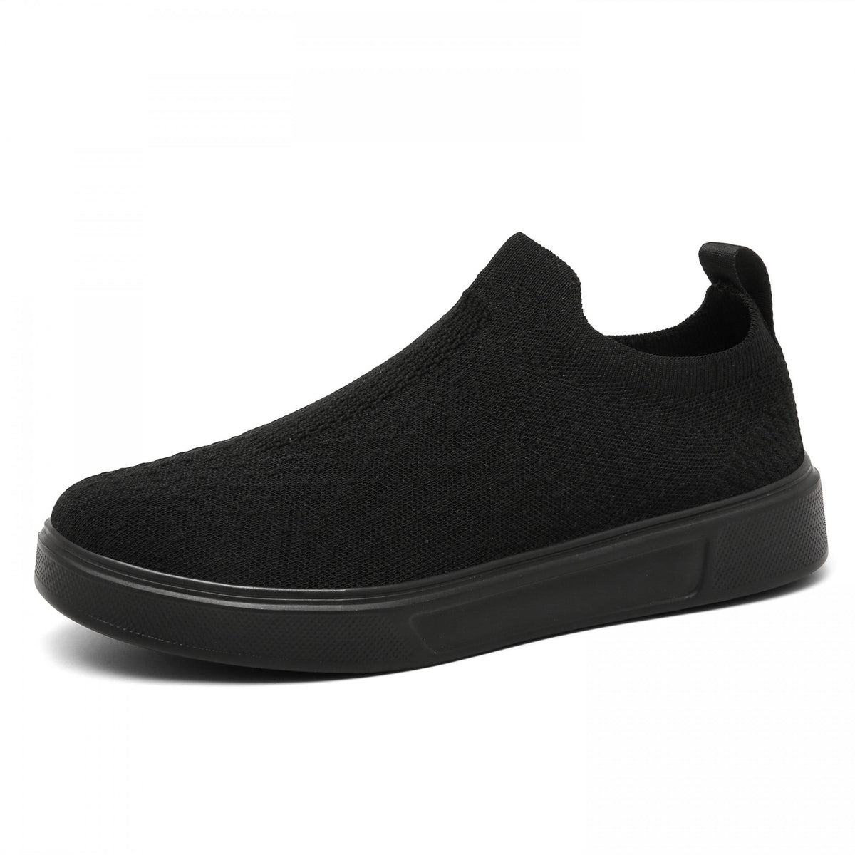 Solid Mesh Lightweight Woven Shoes Breathable Non Slip Running Shoes