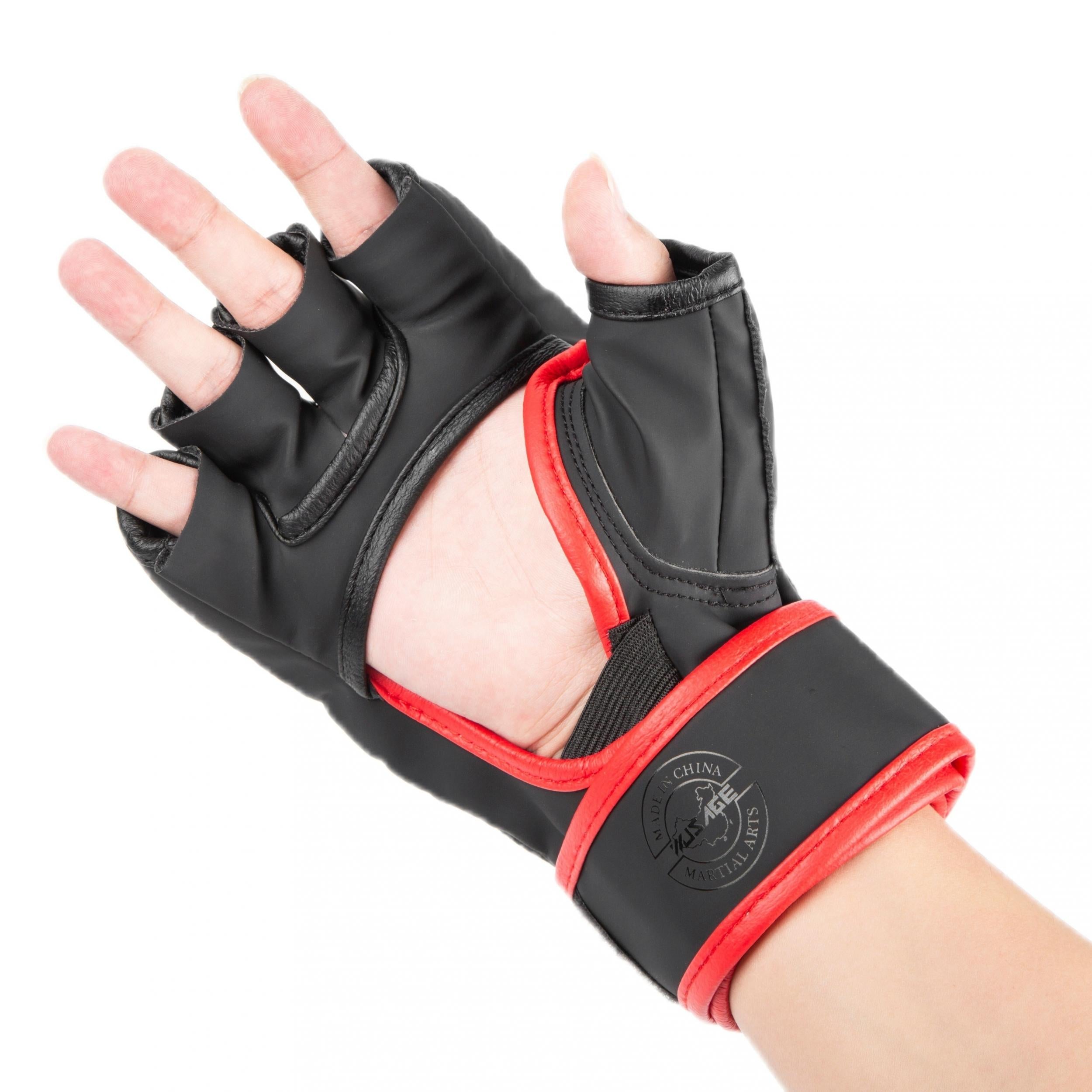 ProGrade Kickboxing Gloves for Men and Women Fingerless MMA Gloves