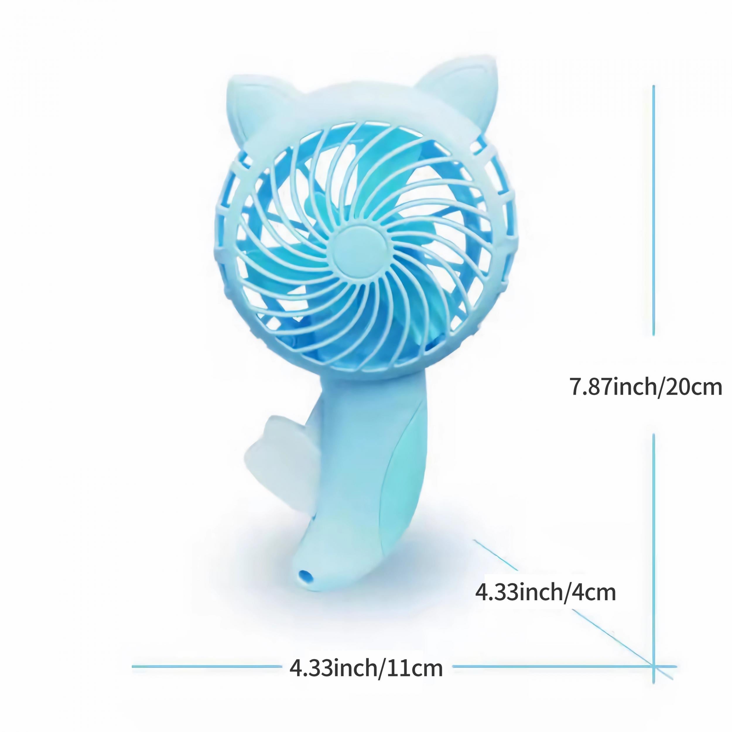 Mini Handheld Cat Ear Cartoon Cooling Fan Toy
