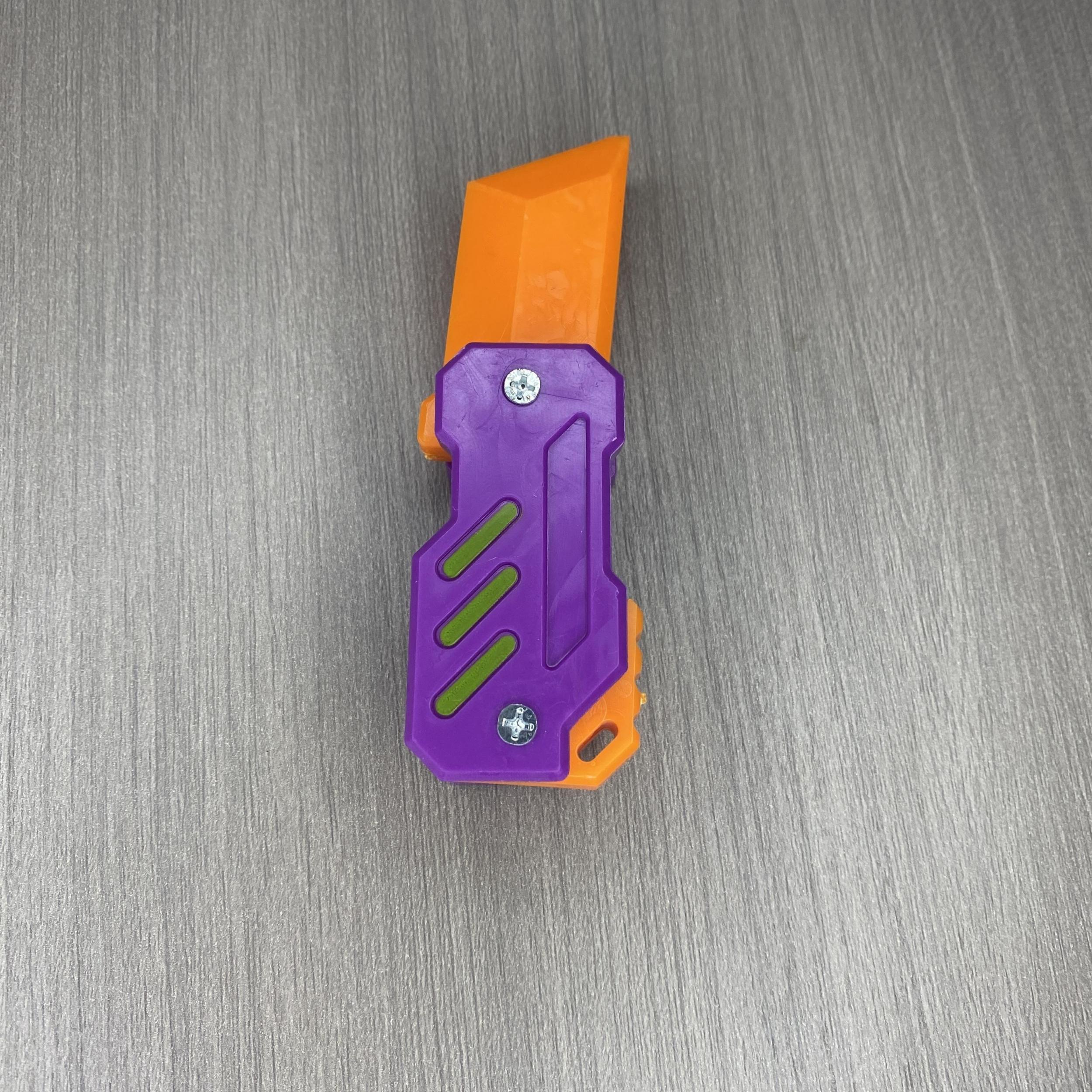 3D Printing Waste Spring Folding Toy Safe Plastic Creative Interesting Toy