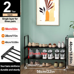 KYHK Heavy Duty Metal Shoe Storage Rack 8 Layer