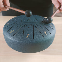 15 75 Cm 11 Tone Steel Tongue Drum Percussion Instrument