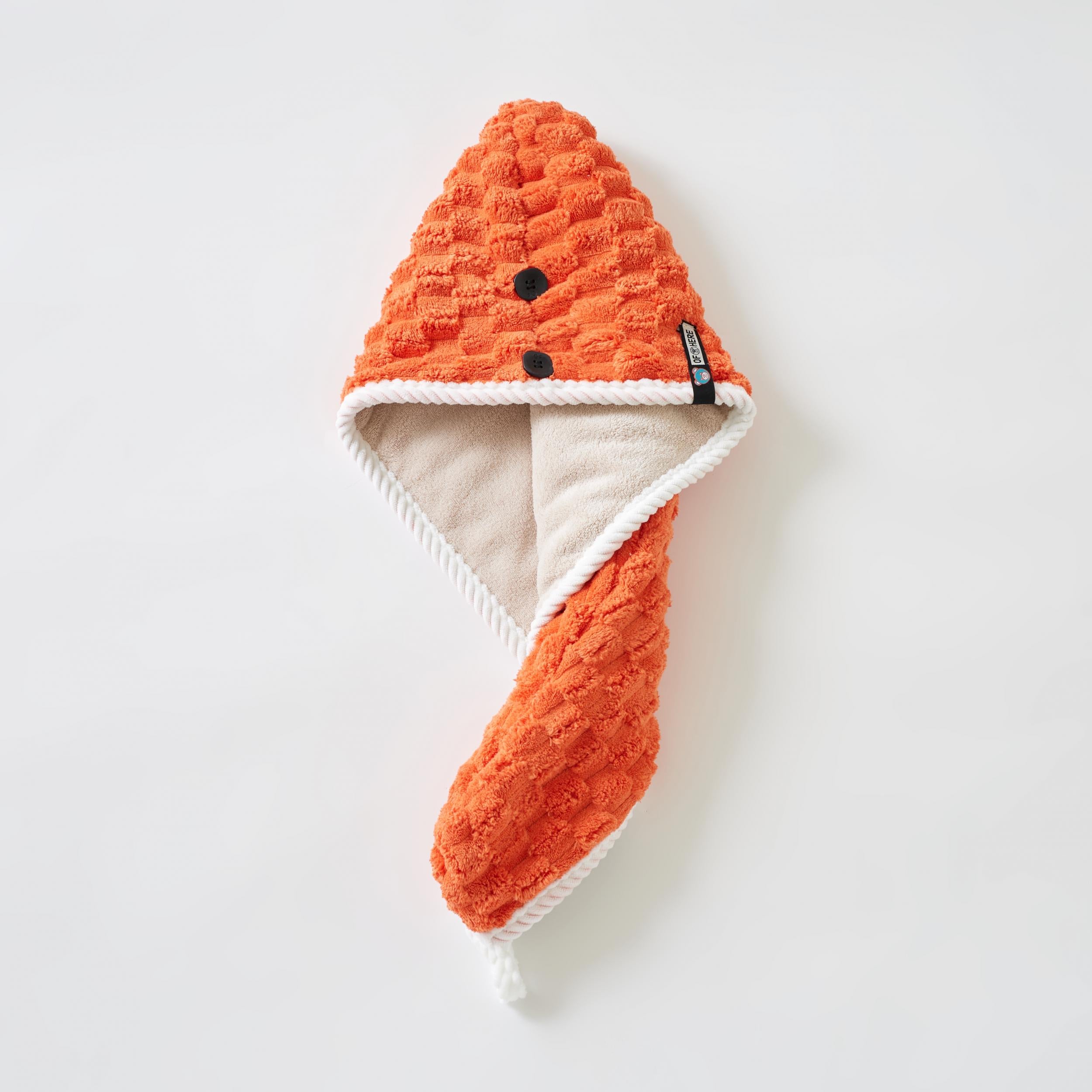 Soft Hair Drying Cap Double Layer Coral Velvet Thickened Hair Towel