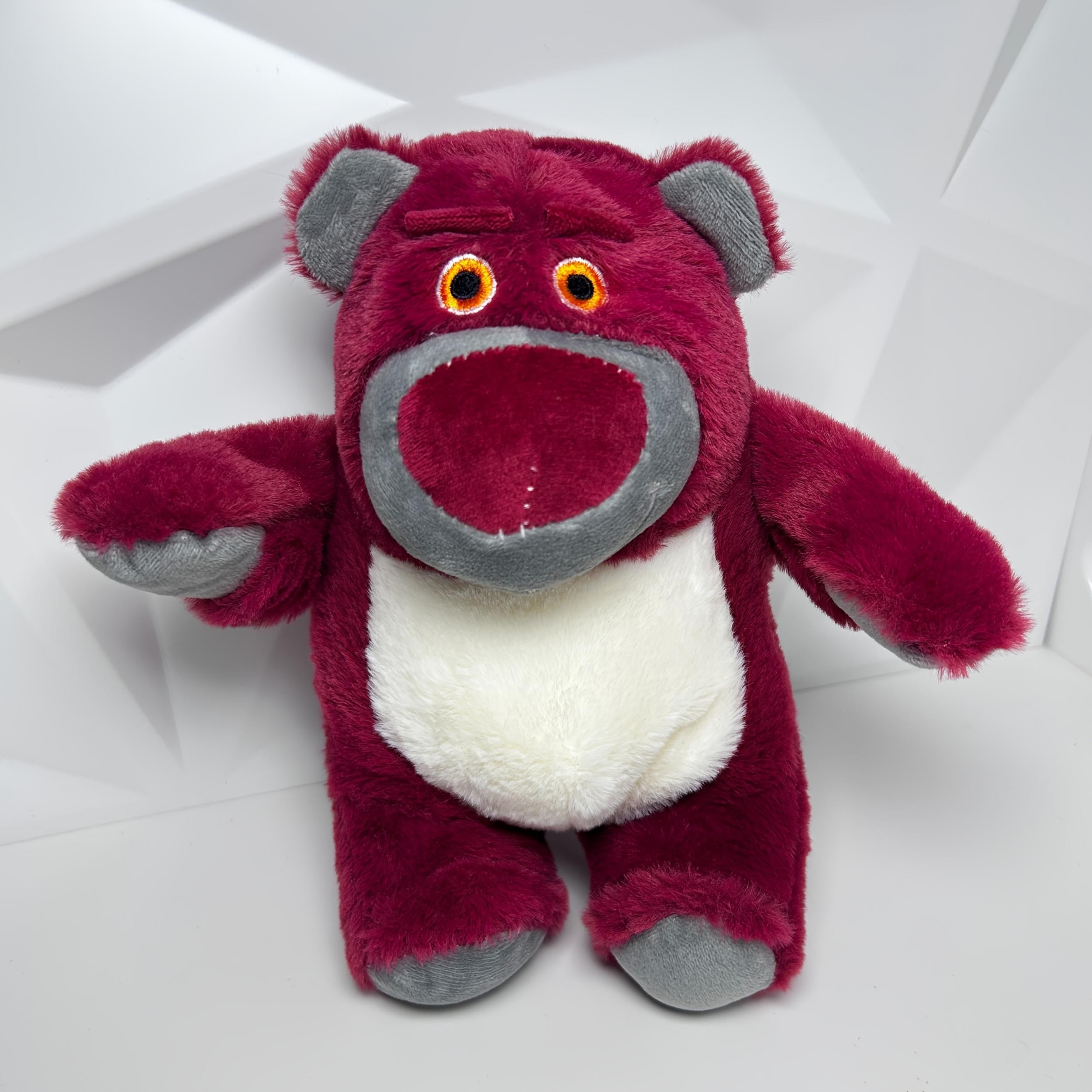 Strawberry Bear Plush Toy & Pillow Doll - Soft Polyester Fabric