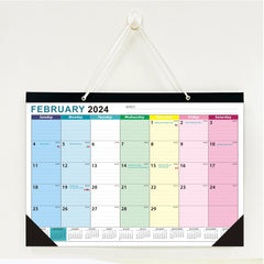 2022 Wall Calendar 17x12 - July to Dec - Thick Paper, Plastic Cover