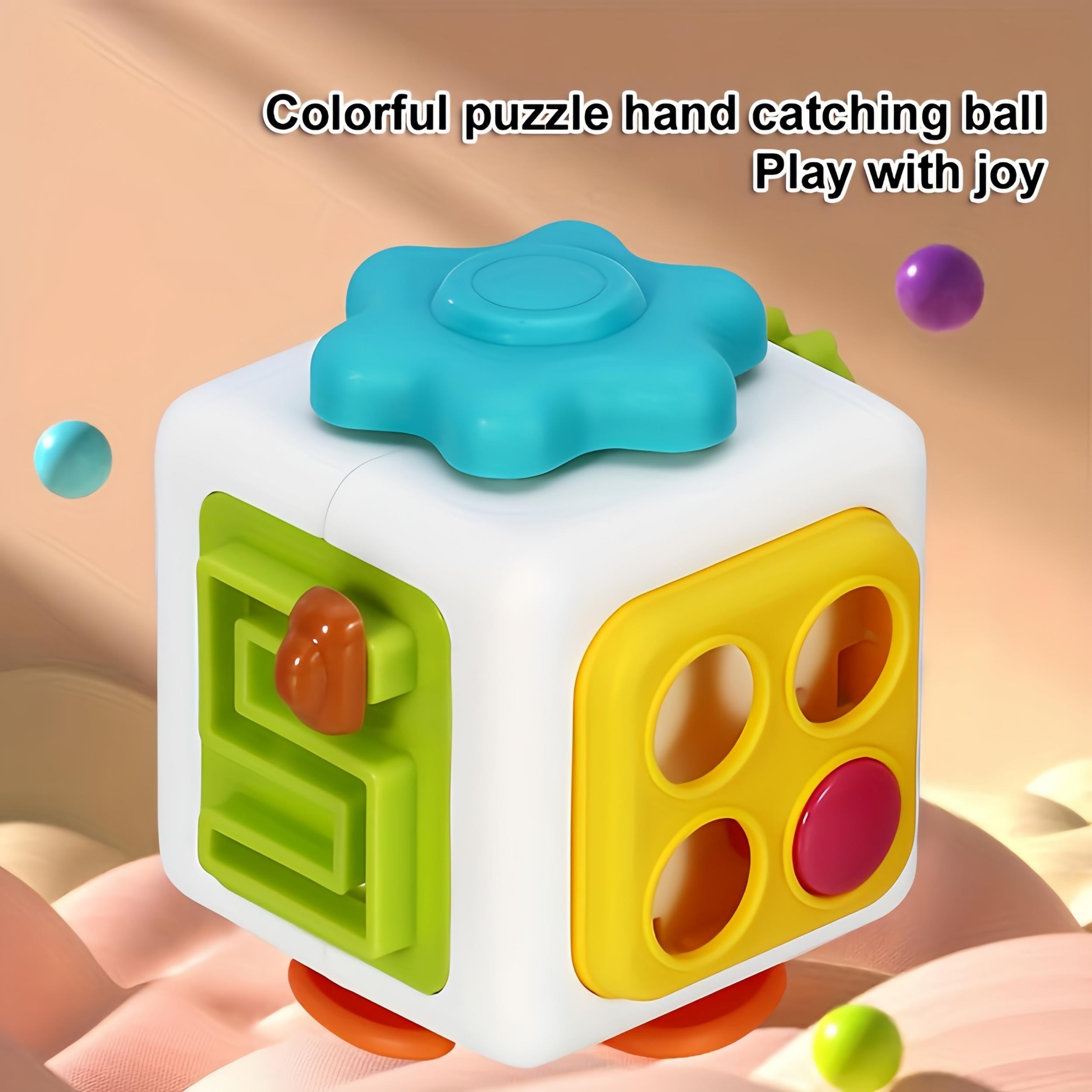 6 in 1 Sensory Activity Cube Educational Game Center for Kids