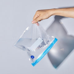 Vacuum Sealer Bag with Hand Pump, Clips - Food Storage Bag