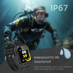 Outdoor Sports Smartwatch, Make Call, Waterproof, Activity Tracking