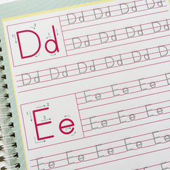 Grooved Letter Tracing Book & Writing Tools Set