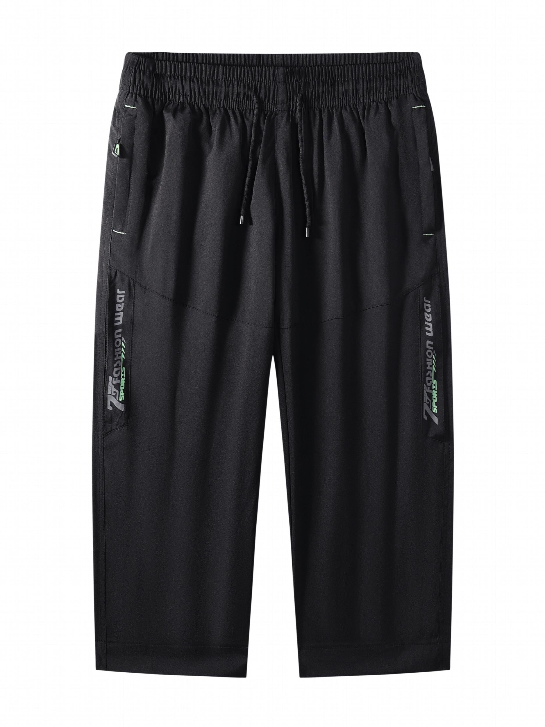 Kids Casual Drawstring Cropped Shorts
