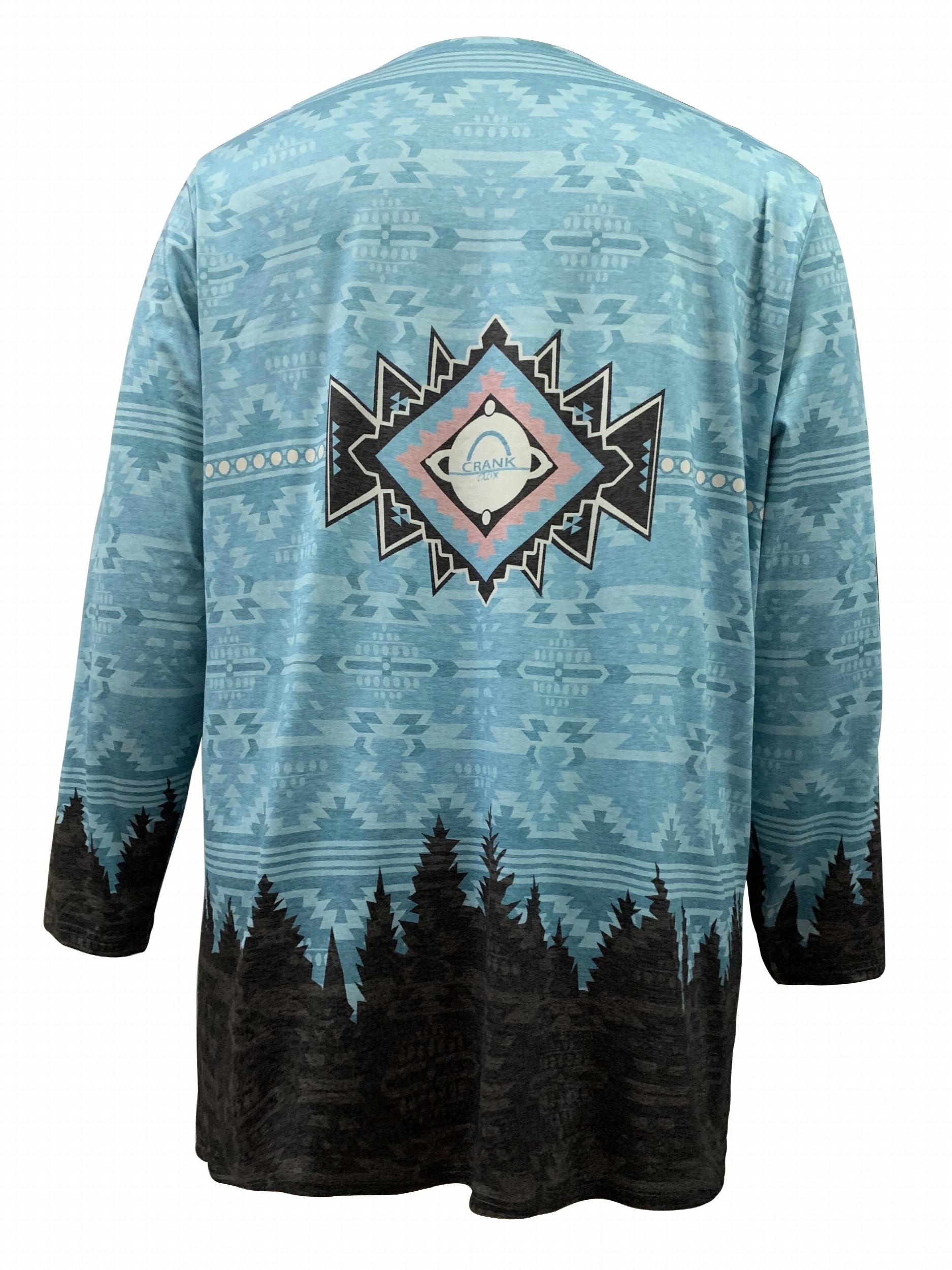  Boho Cardigan Women's Plus Colorblock Print Long Sleeve Open Front
