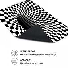 3D Geometric Optical Front Door Floor Mat