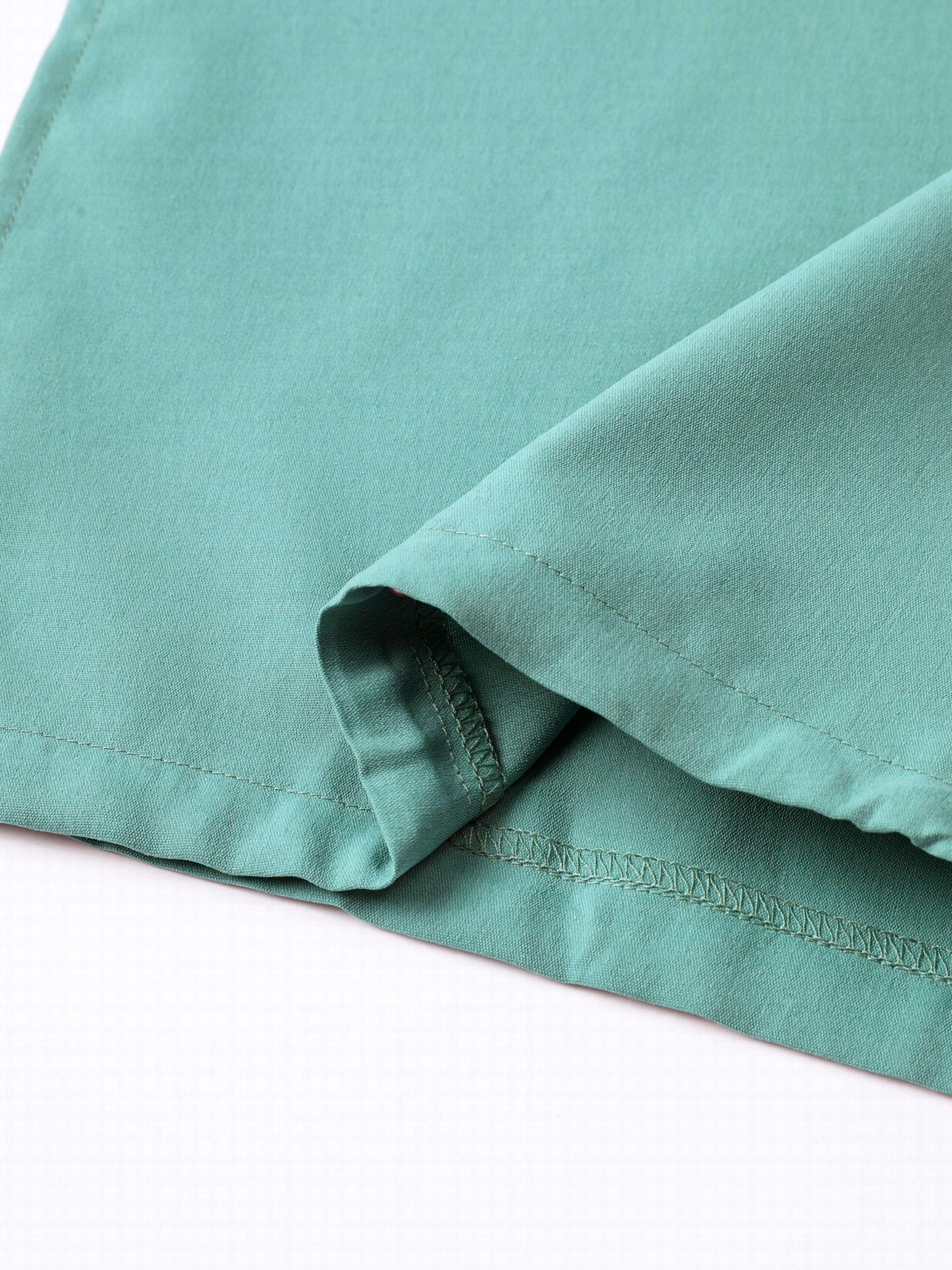  Solid Wide Leg Trousers with Side Tie Split