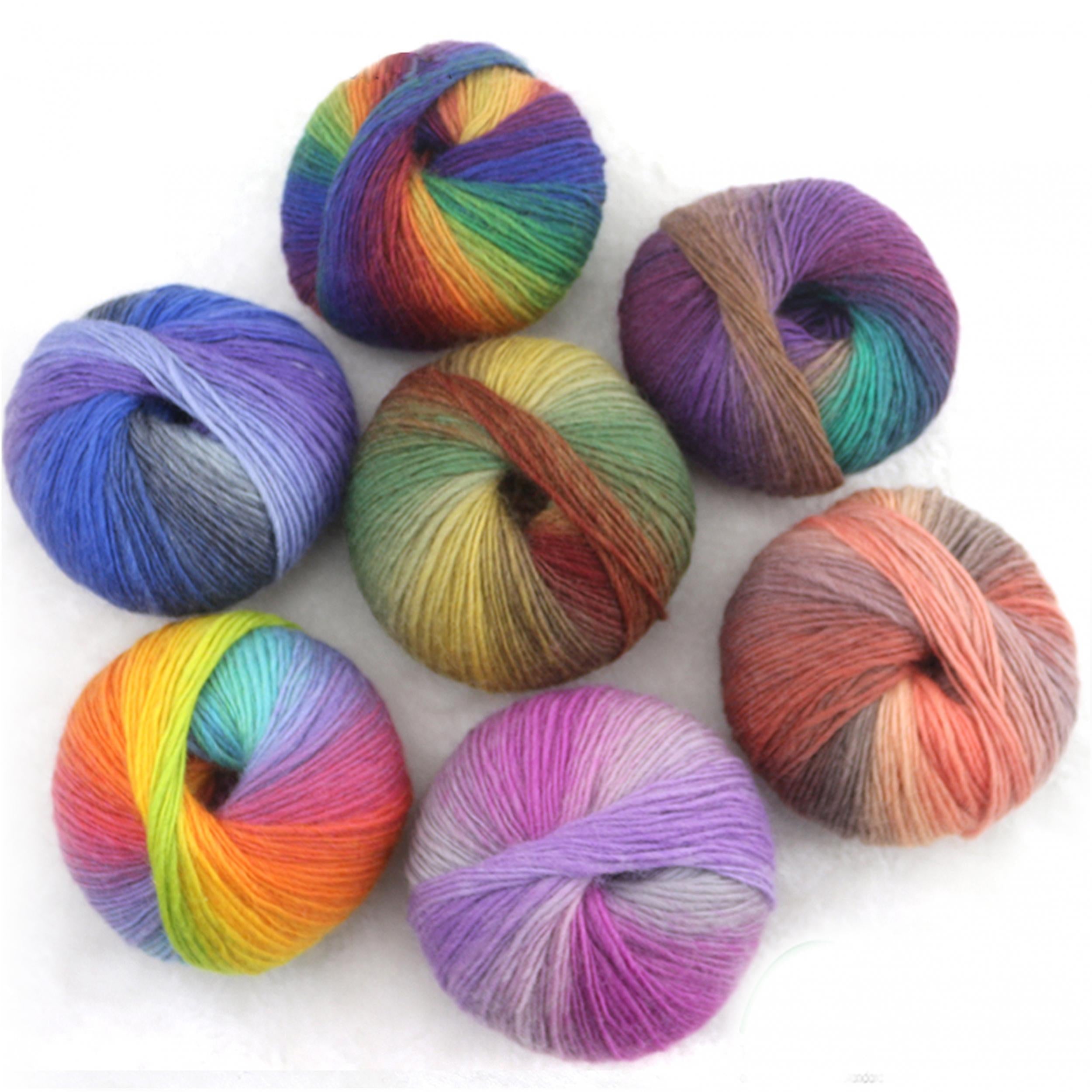 3pcs Wool Yarn Set for DIY Knitting Soft Comfortable Material 150g