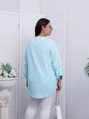  Casual Blouse Women's Plus
