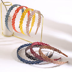 Colorful Hair Accessories Hair Hoops for Washing Face Spa Women's Head Hoops
