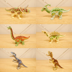12pcs Dinosaur Building Blocks Egg Toys Assembling Models Birthday Prizes