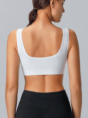 Seamless Wireless Sports Bra Breathable Workout Tank Bra