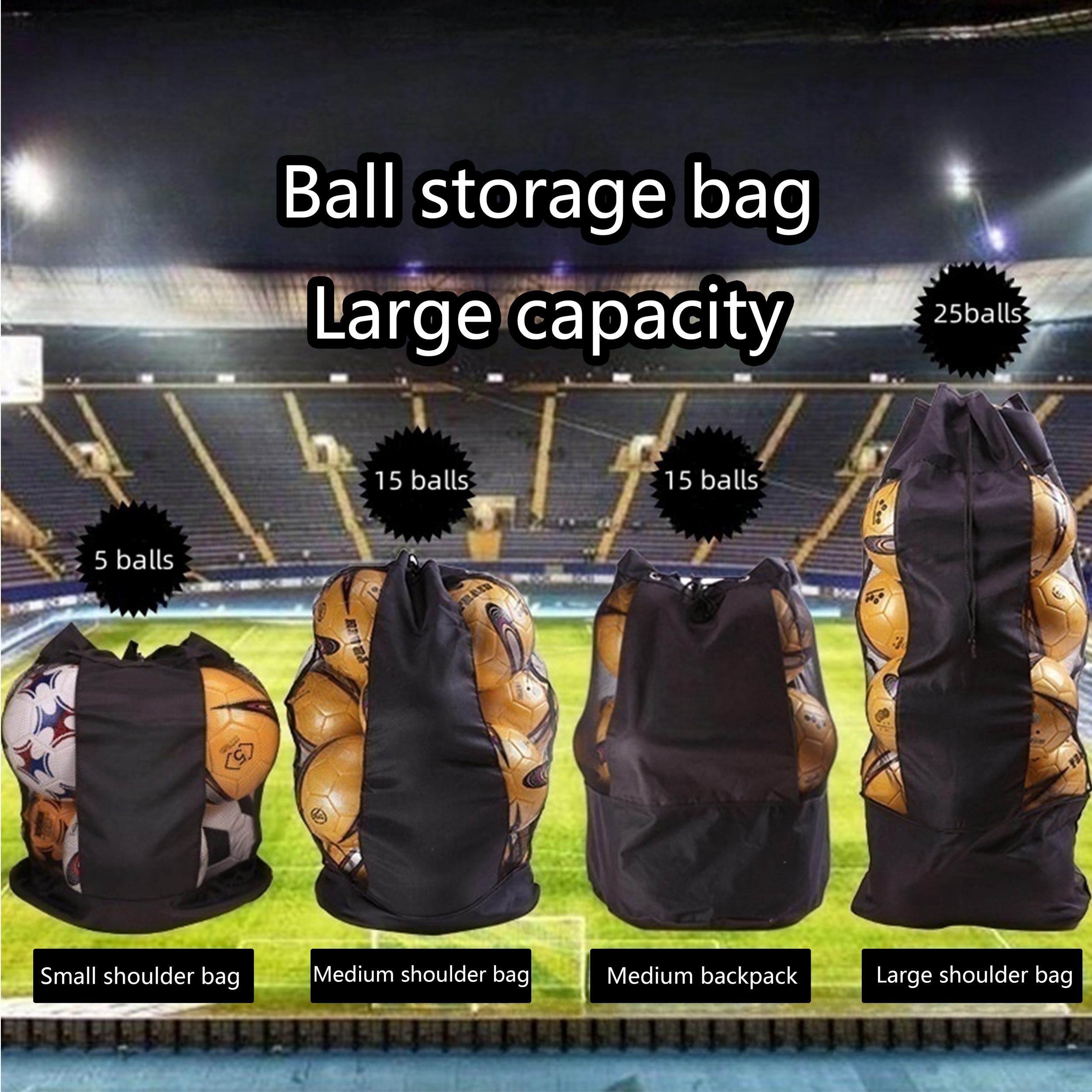 Sports Equipment Ball Storage Net Bag Large Balls Organizer Bag