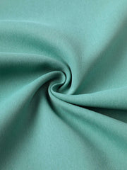  Solid Wide Leg Trousers with Side Tie Split
