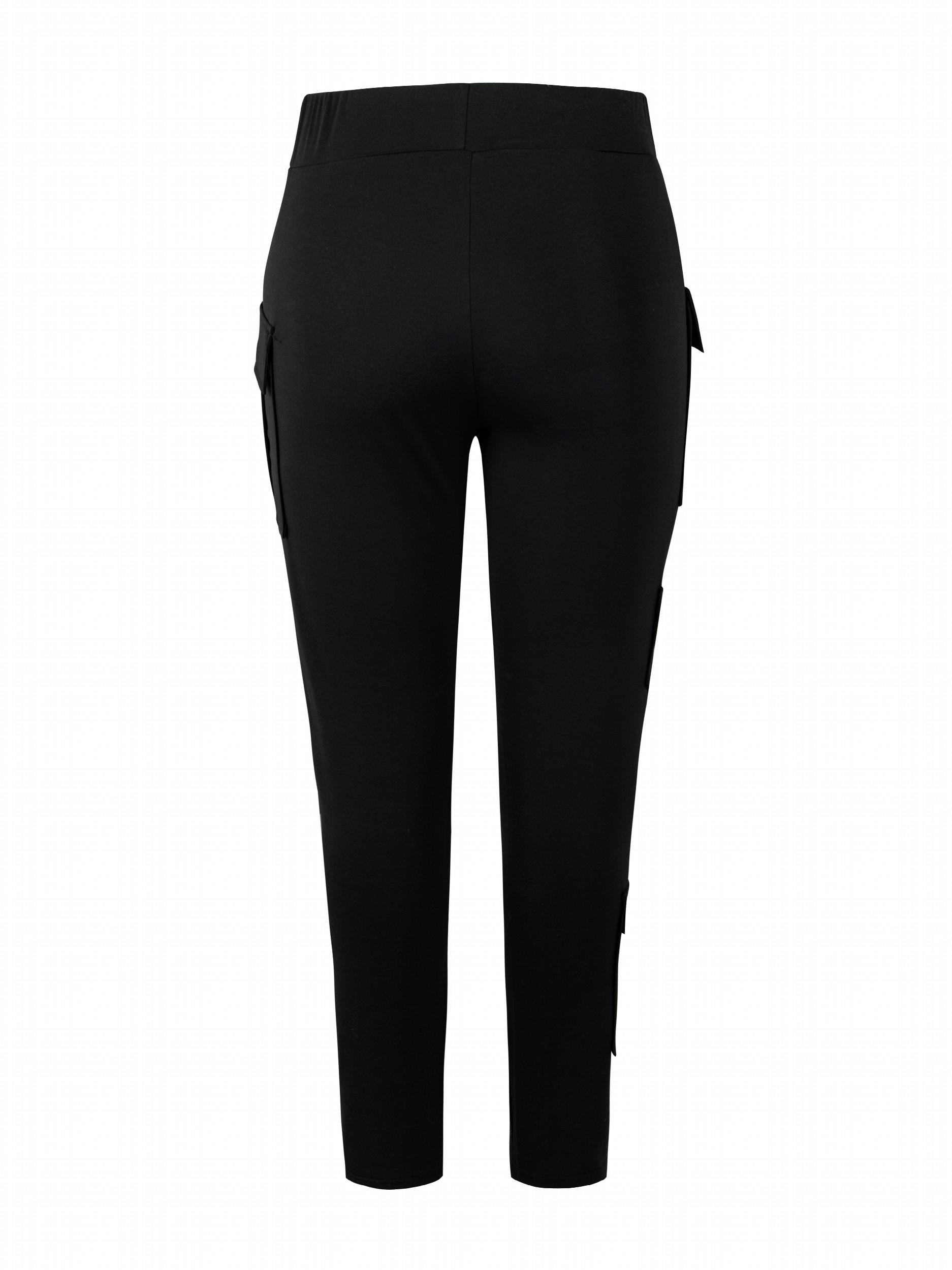  High Rise Cargo Skinny Trousers