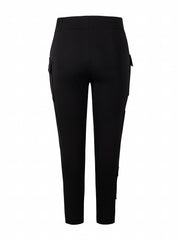  High Rise Cargo Skinny Trousers